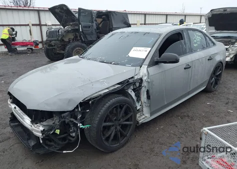 2014 Audi S4 3.0T Premium Plus from USA, damaged, VIN WAUBGAFL3EA011164